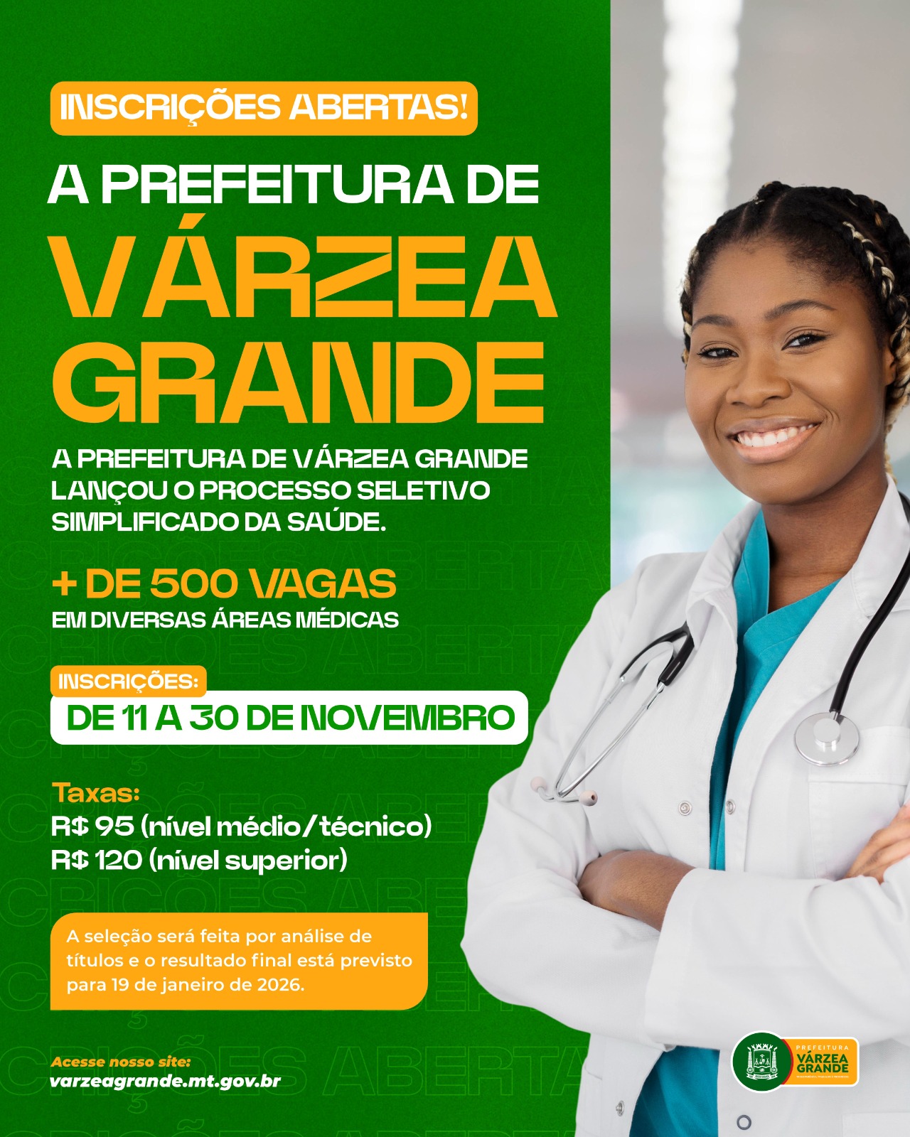 Processo Seletivo Simplificado Secretaria de Saúde