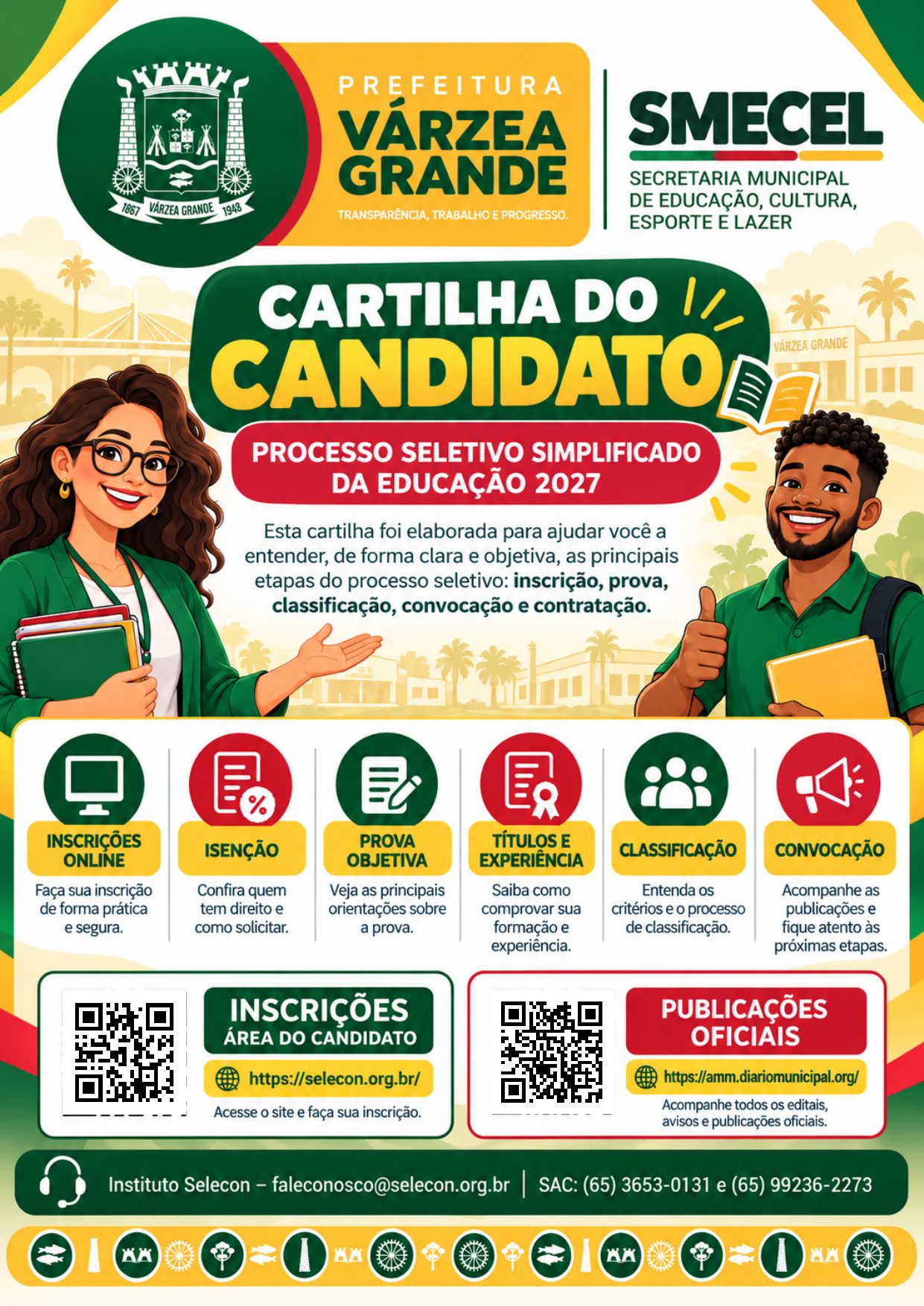 Cartilha do Candidato 2027 — página 1 (capa)