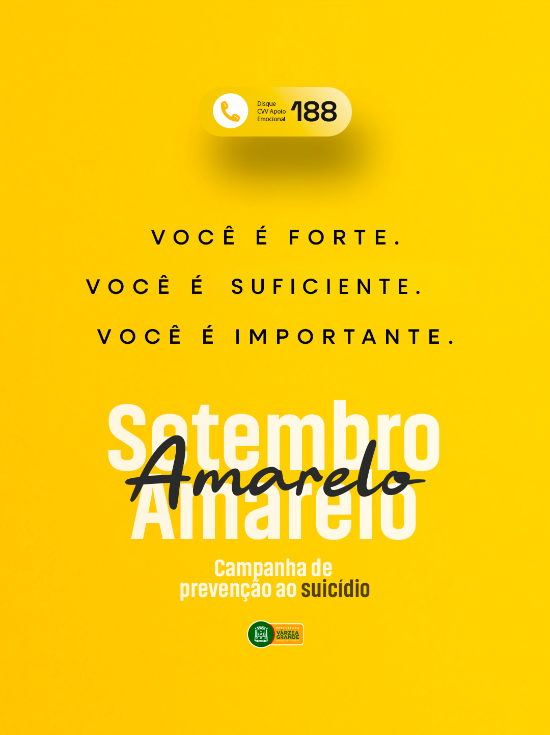 Setembro Amarelo — Valorização da Vida