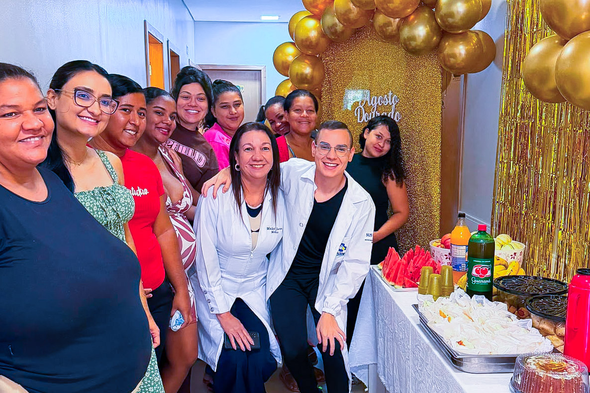 Agosto Dourado fortalece incentivo ao aleitamento materno e amplia rede de apoio às mães em Várzea Grande