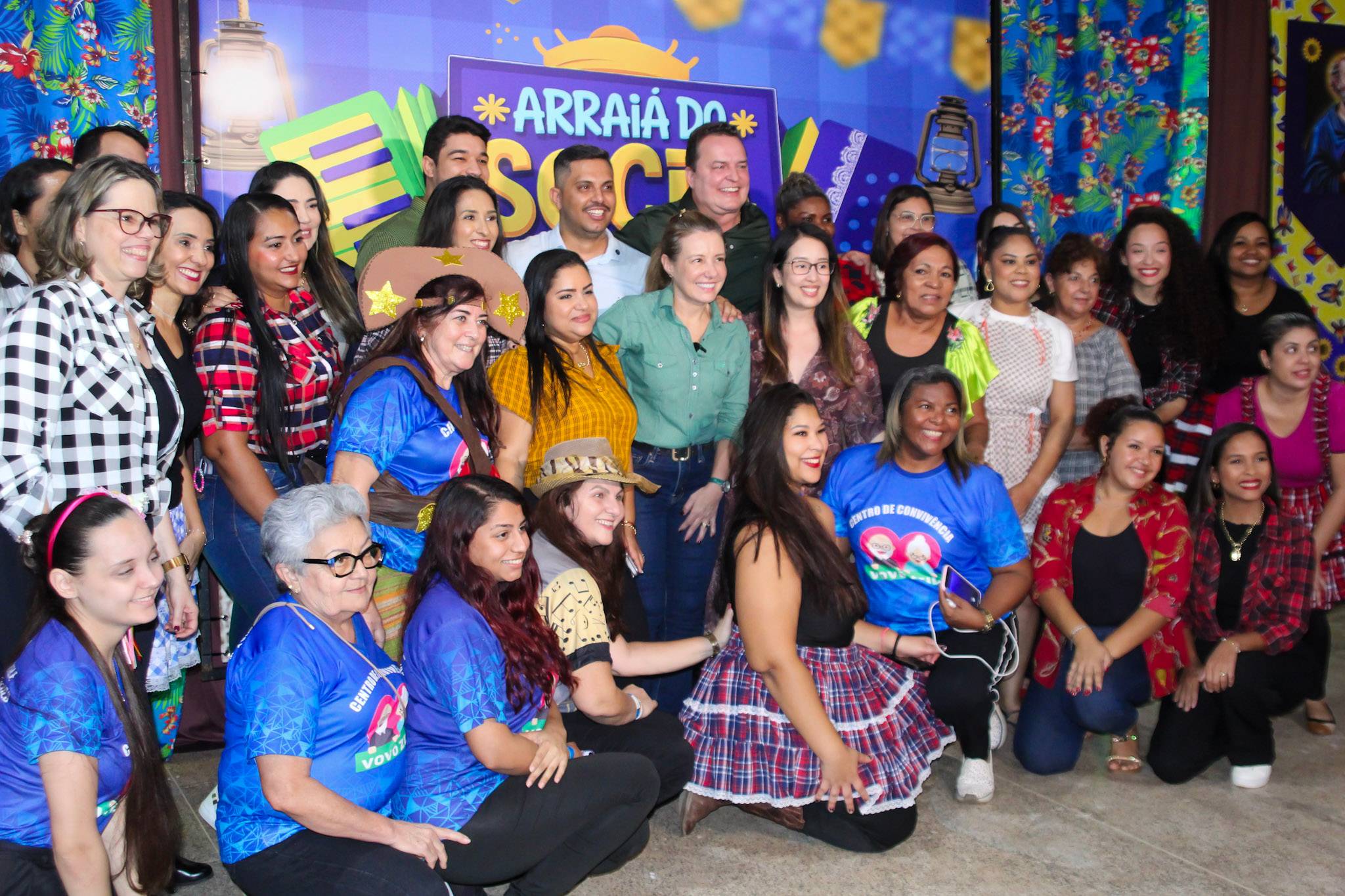 Arraiá do Sociá reúne idosos de Várzea Grande e Nossa Senhora do Livramento 