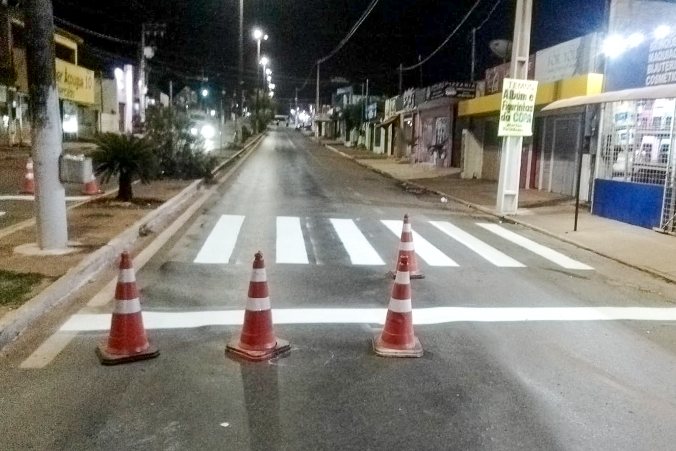 Várzea Grande intensifica sinalização viária e instala mais de 290 placas para reforçar a segurança no trânsito