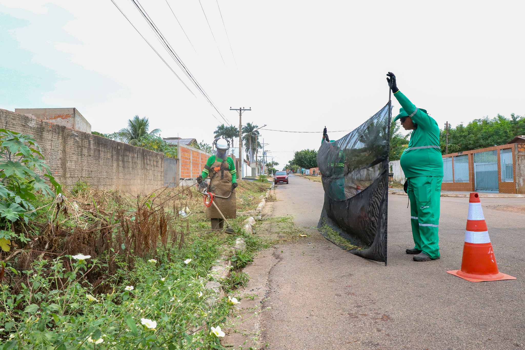 VG em Ação intensifica limpeza, manutenção e melhorias urbanas em diversos bairros nesta quinta-feira