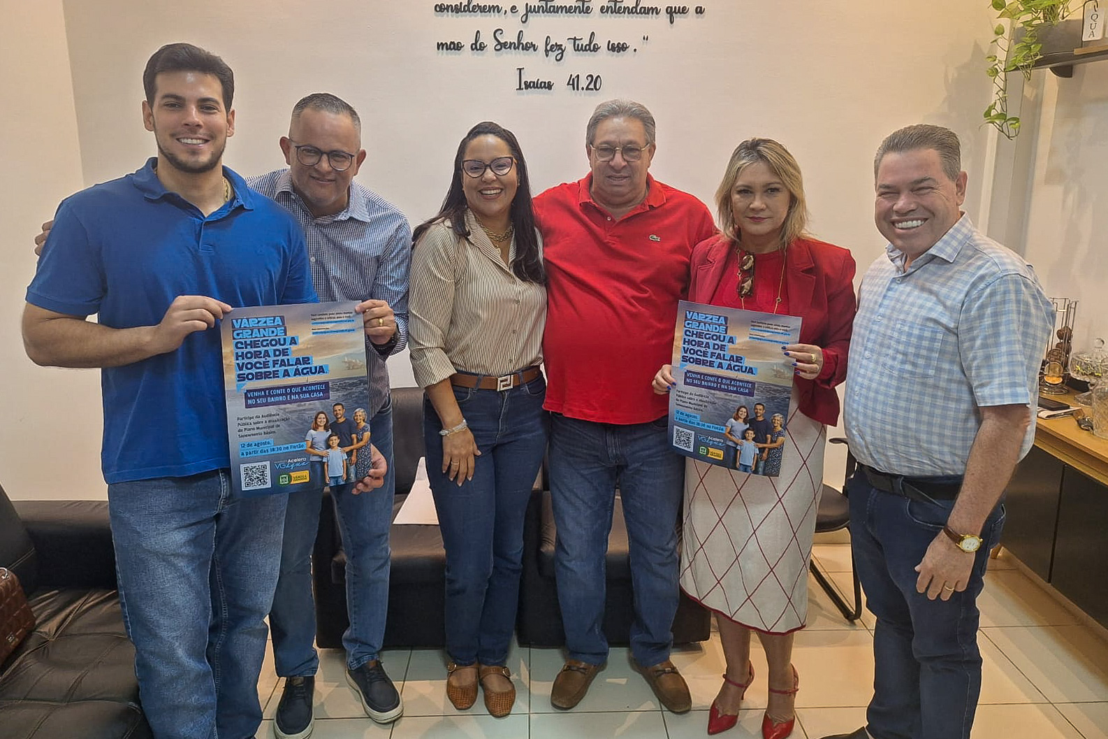 Prefeitura convida Câmara e população para audiência pública de atualização do Plano Municipal de Saneamento