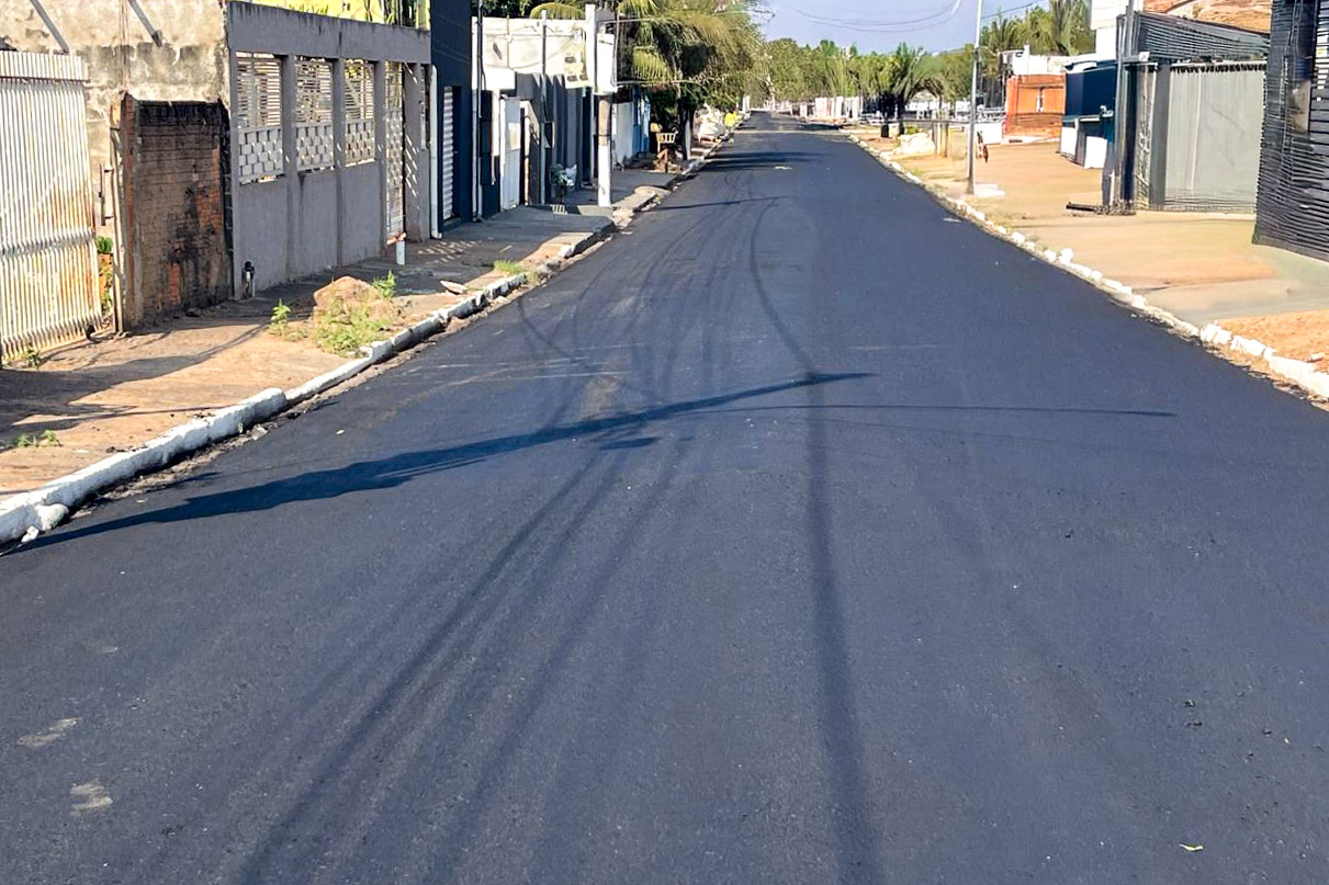 Recapeamento avança no Jardim Maringá e chega a 85% de conclusão