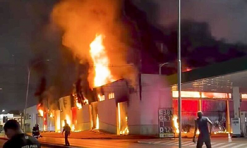 Várzea Grande decreta calamidade administrativa após incêndio atingir depósito da Secretaria de Educação