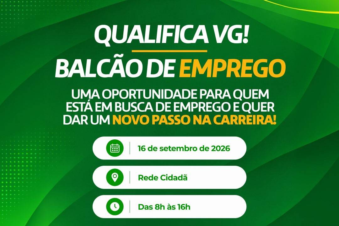 Várzea Grande, Sine e empresas promovem Balcão de Empregos no dia 16